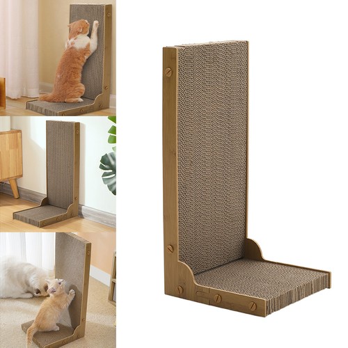 Shaped cat scratching - l-shaped, board