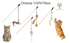 Cat Teaser Wand Toy for Kitten