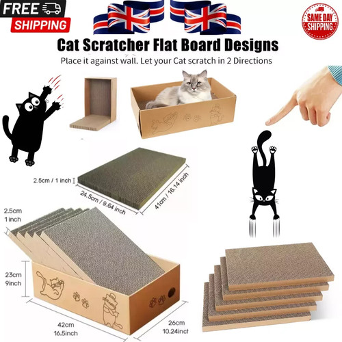 Cat box scratcher scratching - scratcher,