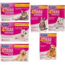 Johnsons Vet 4Fleas Tablets