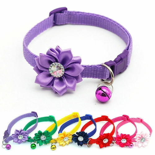 Rhinestone flower adjustable - flower,