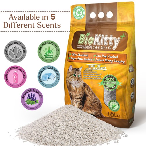 Clumping cat litter highly - litter,
