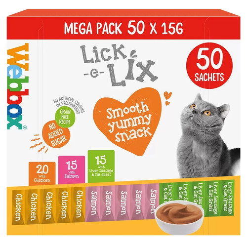 Lick lix cat - lick-e-lix, treats
