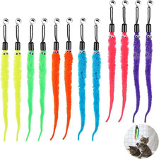 12X Kitten Toy Cat Feather