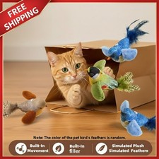 Vivid Cat Toy Chirping Bird