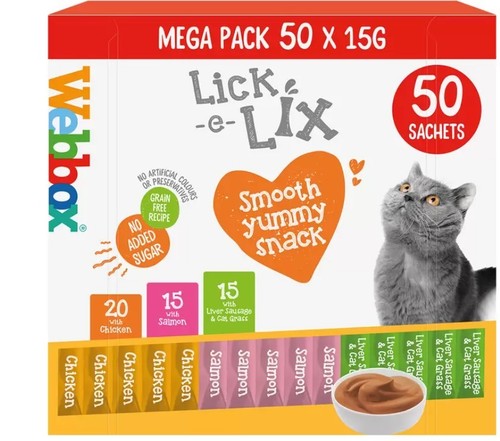 Webbox lick lix cat - cat, treats